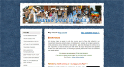 Desktop Screenshot of jeunespourlapaix.fr